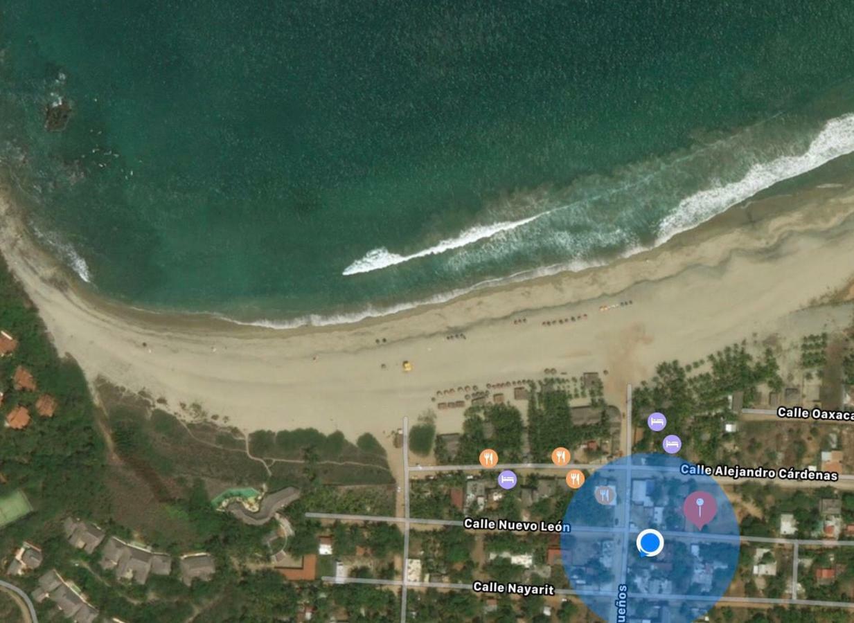 Hostel Experiencia Surf Camp Brisas de Zicatela Exterior foto